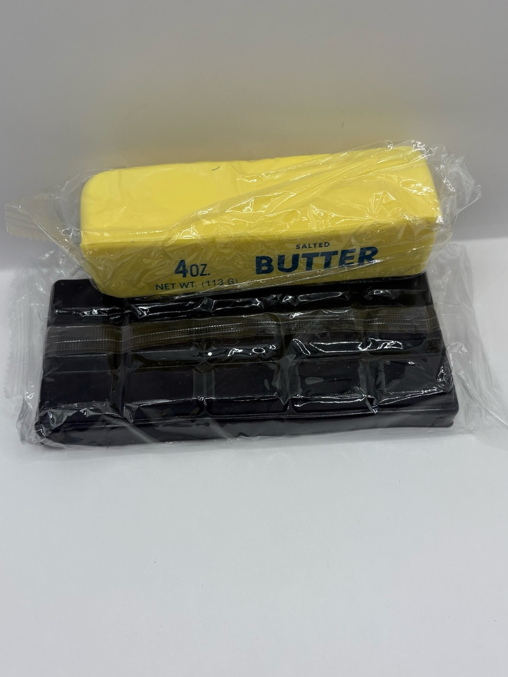 Viral Squishy Yellow Butter 4 oz & Chocolate with Scented bundle set of 2